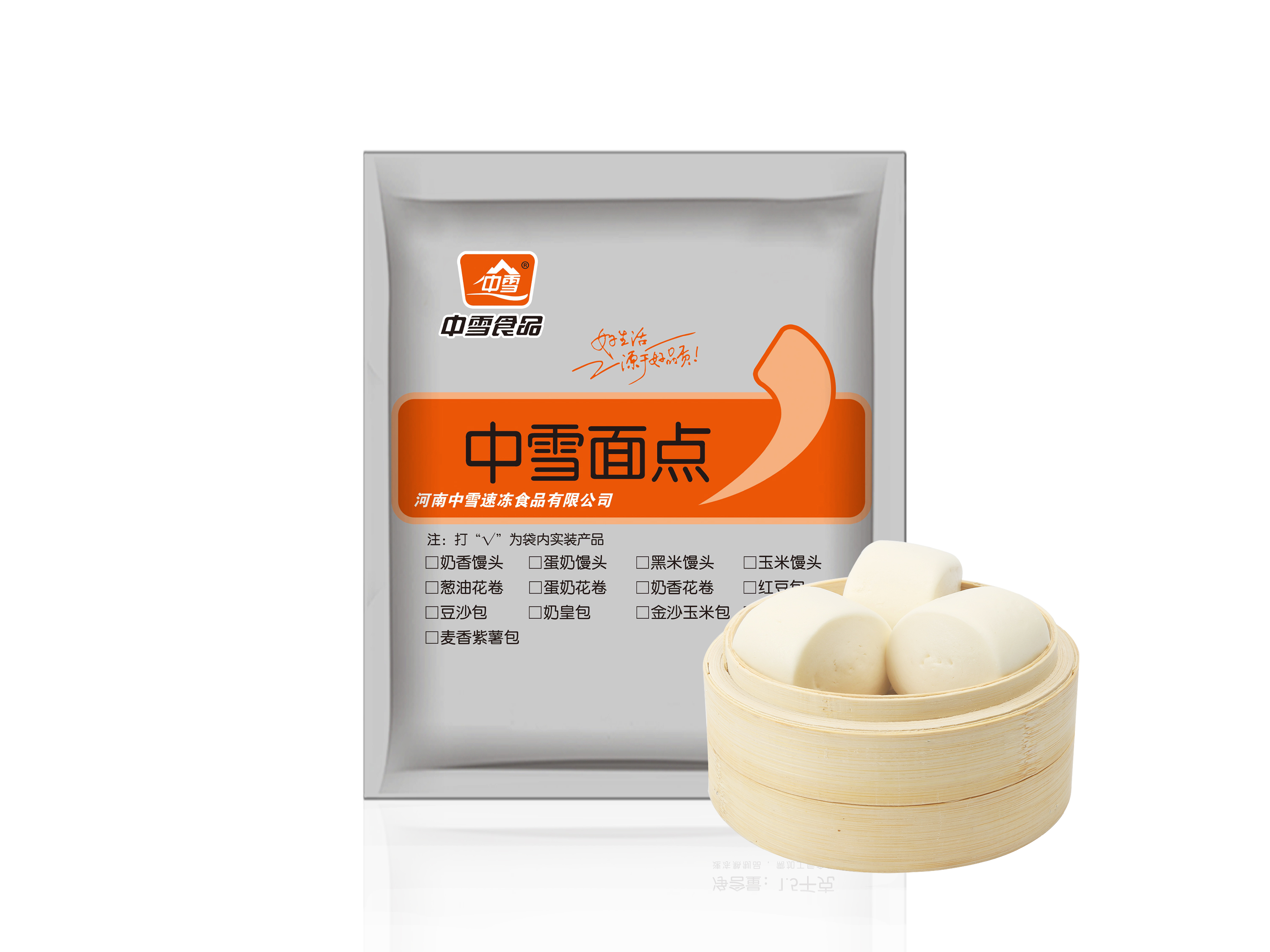 1500克中雪面点（甜包）