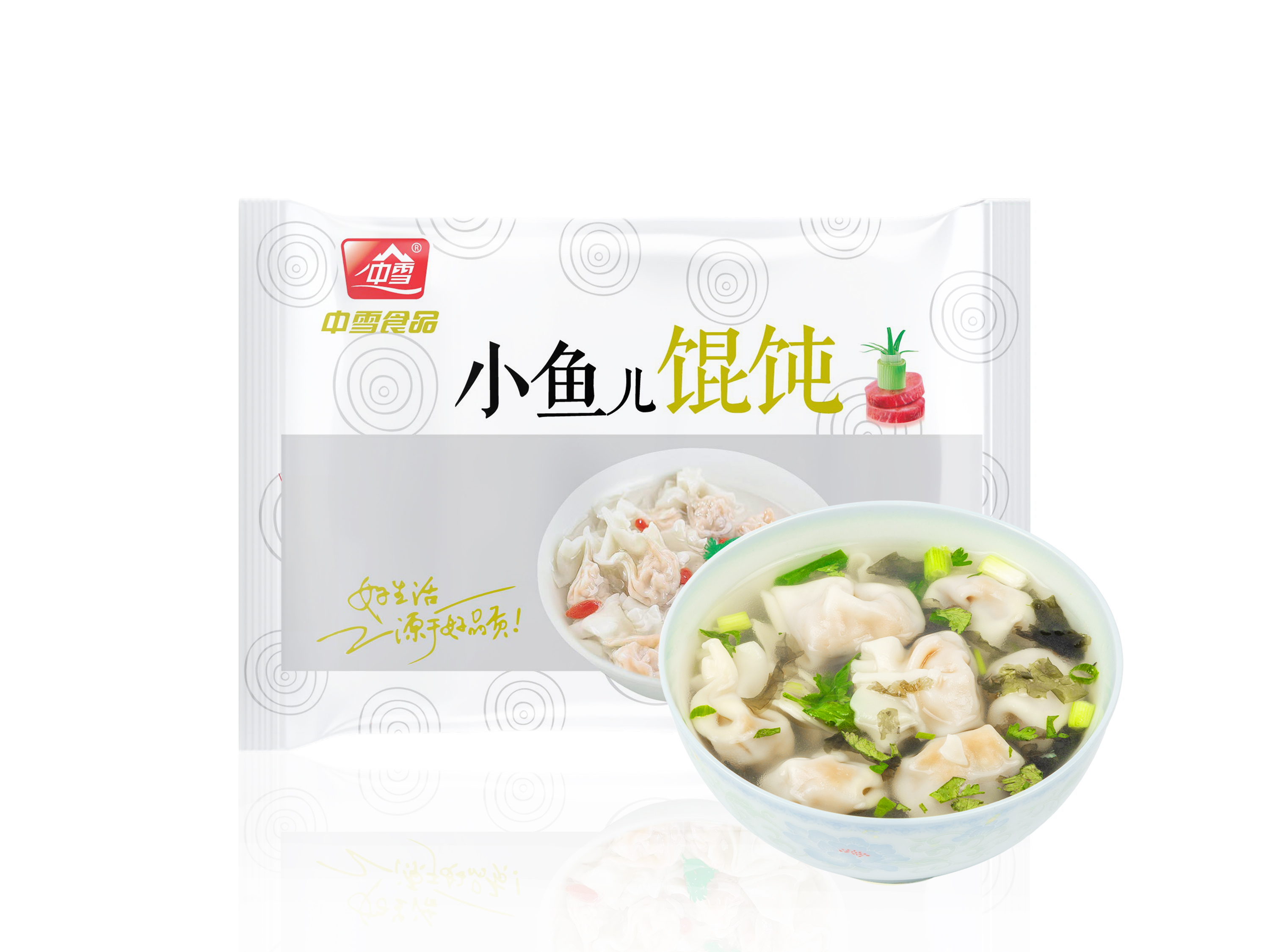 中雪300克小鱼儿馄饨